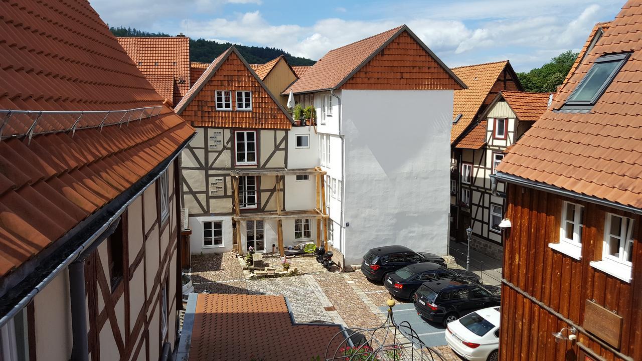 Fachwerk-Hotel Eisenbart Hannoversch Münden Exterior foto